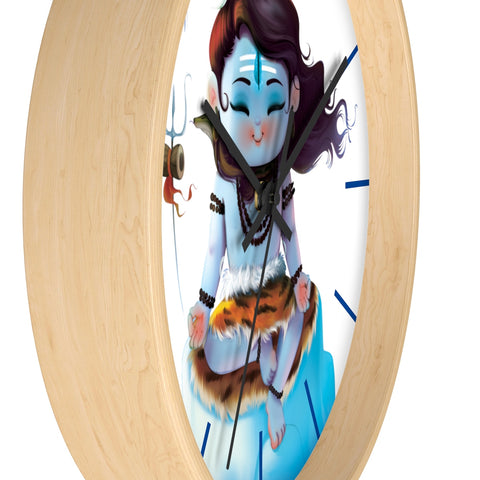 Lord Shiva Wall Clock