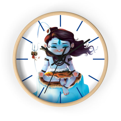 Lord Shiva Wall Clock