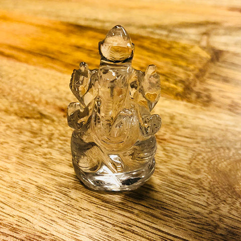 Sphatik Ganesha from Varanasi (Kashi)