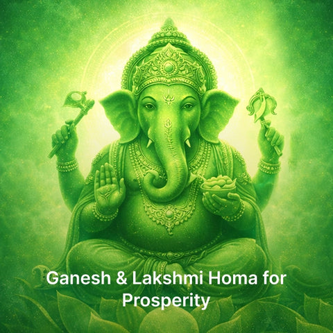 Ganesh & Lakshmi Homa for Prosperity