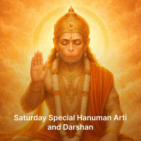 Saturday Special Hanuman Arti and Darshan