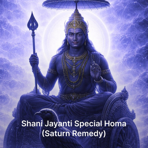 Shani Jayanti Special Homa (Saturn Remedy)