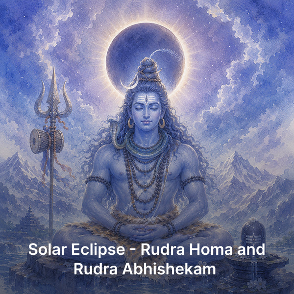 Solar Eclipse Remedy -  Navagraha  Homa & Rudra Homa