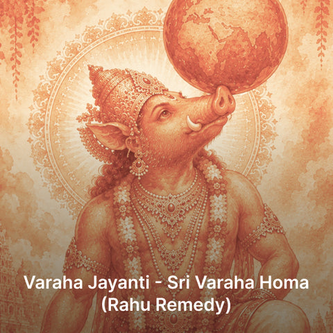 Varaha Jayanti - Sri Varaha Homa (Rahu Remedy)