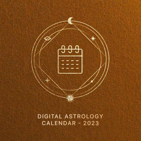 Digital Astrology Calendar - 2023