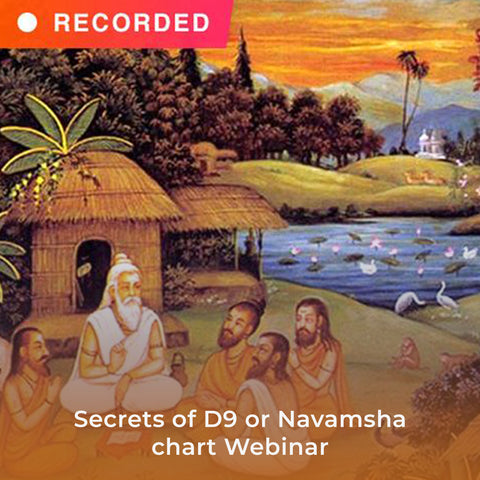 Secrets of D9 or Navamsha chart Webinar