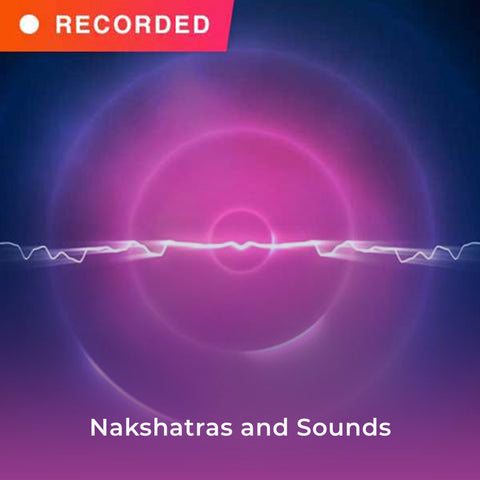Nakshatras and Sounds