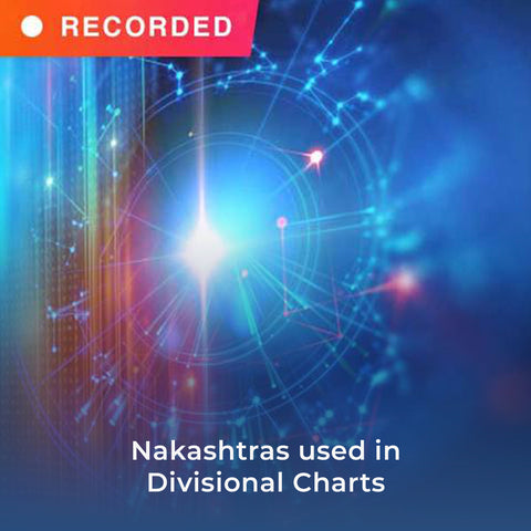 Nakashtras used in Divisional Charts