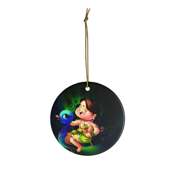 Lord Skanda - Ceramic Ornaments
